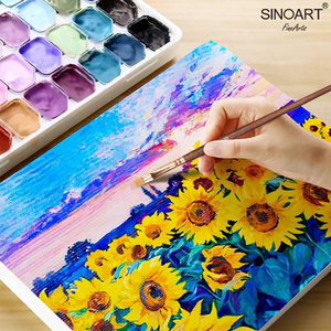 Set di 7 Pennelli per Artisti con Manico Corto per Pittura Acrilica e a Olio, Fornitura Diretta dalla Fabbrica SINOART - Product Image 5