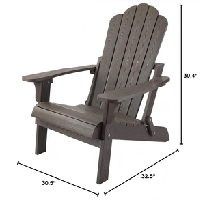 <span class=keywords><strong>Fauteuil</strong></span> <span class=keywords><strong>Adirondack</strong></span> moderne imperméable avec coussin, en <span class=keywords><strong>plastique</strong></span> et bois, pliable, pour l'extérieur, pour les parcs et les hôtels - Product Image 3