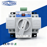 Nouveau modèle ATS 2P 4P 63A 230V 380V Disjoncteur miniature Commutateur de transfert automatique double alimentation