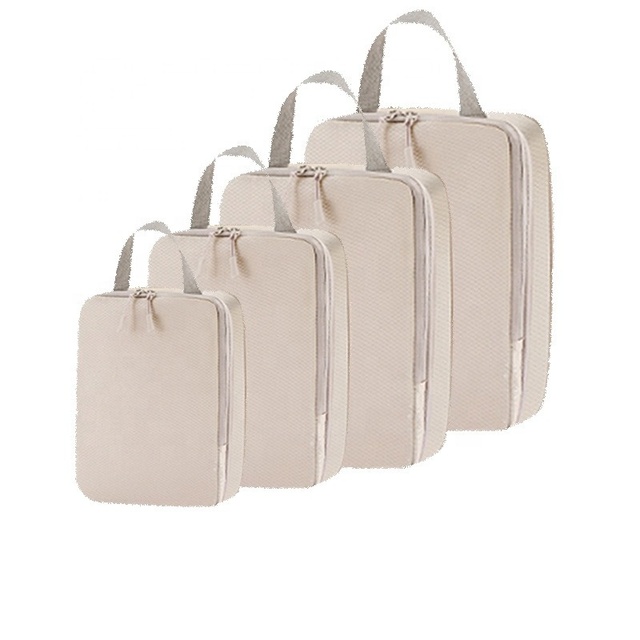 Save Place Portable Travel Bags Luggage Clothes Organizer Home Travelling Packing 4PCS Set Storage Bags for Travel