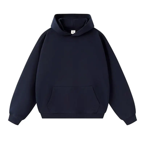 High Quality <b>Men's</b> Cotton Heavyweight Hoodie Unisex Oversized Pullover Custom Logo Blank Sweatshirt for <b>men</b> and women - Product Image 3