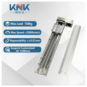 Module de mouvement linéaire à vis à billes à double rail, haute stabilité, anti-poussière, longueur personnalisée 50-1500 mm, charge 10-150 kg, KNK <span class=keywords><strong>KECH</strong></span> 14 - Product Image 2