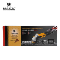 Meuleuse d'angle professionnelle TRUPER ERGO PRO 4-1/2' 850W avec interrupteur à palette et disque de meulage