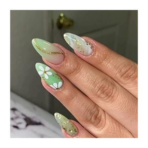 Qualité supérieure Ombre Impression Or Bronzage Faisant La <span class=keywords><strong>Machine</strong></span> Longueur Moyenne Amande Réutilisable Presse Sur <span class=keywords><strong>Ongles</strong></span> <span class=keywords><strong>Faux</strong></span> <span class=keywords><strong>Ongles</strong></span> De Colle - Product Image 1
