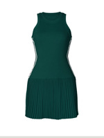Été Slim Fit Bobycon plissé débardeur robes femmes robe dames Conjuntos Para Mujeres sport robe plissée jupe
