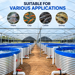 Tanque de <span class=keywords><strong>Agua</strong></span> de Acero Corrugado Galvanizado en Caliente de Alta Resistencia 1.0mm para Estanques de Peces, Almacenamiento de Riego, OEM, Logotipo Personalizado, Fábrica - Product Image 1