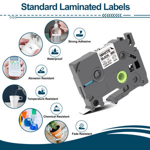 Ruban adhésif de haute qualité <span class=keywords><strong>TZe</strong></span> <span class=keywords><strong>231</strong></span> Tze231 12MM Noir sur blanc pour imprimante d'étiquettes Brother P-Touch Ruban d'étiquetage Tz - Product Image 3