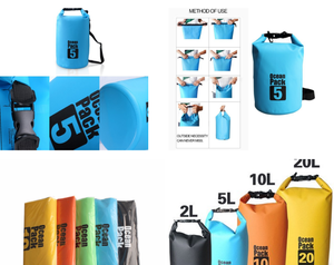 Customized Storage Printed Waterproof Bag Lightweight Big Capacity Travel Bag Plastic Ocean Pack Dry Bags Hiking <b>Backpack</b> - Product Image 5