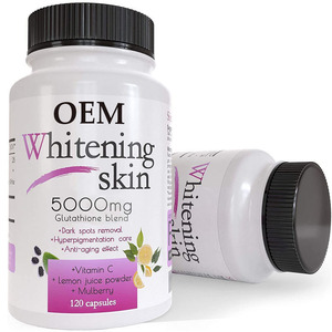 Cápsulas Blanqueadoras de Piel con Glutatión OEM, Píldoras Blanqueadoras de Glutatión, Suplemento de Glutatión para el Cuidado de la Piel de la Mujer, Aclarante - Product Image 5