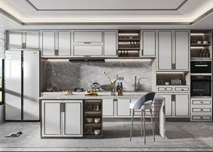 Mueble de Cocina con Cajones Extraíbles, Isla de Cocina, Tamaño Personalizado, Ecológico, Resistente al Agua, Diseño Moderno, Muebles para Restaurante - Product Image 5