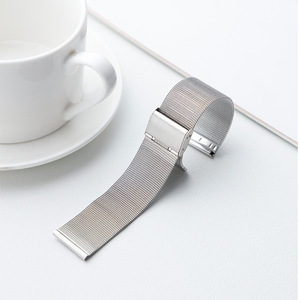 <span class=keywords><strong>Bracelet</strong></span> de montre en maille milanaise en acier inoxydable de qualité supérieure, à libération rapide, <span class=keywords><strong>bracelet</strong></span> en métal universel de remplacement pour montres intelligentes - Product Image 6