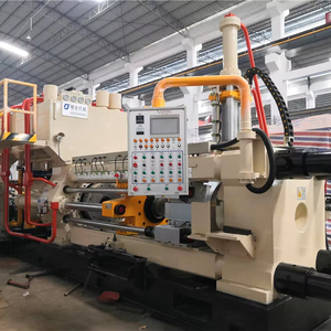 Machine d'extrusion d'aluminium d'<span class=keywords><strong>occasion</strong></span> comprenant une <span class=keywords><strong>presse</strong></span> avec extracteur Four à billettes avec table de refroidissement et ligne d'extrusion pour four à filière - Product Image 1