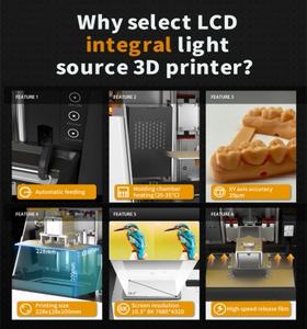 Impresora 3D Dental PioNext DJ89plus de 10.3 Pulgadas con Pantalla LCD 8K para Coronas Dentales y <span class=keywords><strong>Ortodoncia</strong></span> - Product Image 6