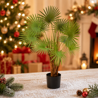 Bonsaï d'arbre bananier artificiel en plastique, plante en pot d'intérieur, décoration de mariage pour salon, verdure, marque YC