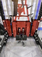 Smith Machine Home Gym Équipement Multi-Fonctionnel Appareil de Musculation Rack à Squat Fonctionnel Avec Câble Croisé