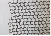 Rouleaux de maille en cuivre pur, maille filtrante tricotée, bloqueur d'espace dans les jardins et les maisons, application de filtration