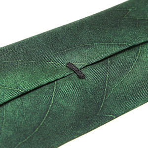 Le meilleur <span class=keywords><strong>de</strong></span> personnaliser votre étiquette Cravate en soie personnalisée Vert émeraude Cravate Feuilles Slim Cravate Motif <span class=keywords><strong>de</strong></span> feuille Imprimé Cravate <span class=keywords><strong>de</strong></span> printemps - Product Image 5