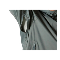 Veste coupe-vent légère et imperméable de haute qualité pour hommes, fermeture à glissière avec support à capuche, respirante et fine pour le service OEM d'automne