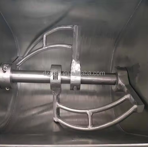 Baja tahan karat 100Kg 150Kg 200Kg 250Kg tepung roti gandum campur pengaduk adonan tepung gandum mesin pencampur - Product Image 2