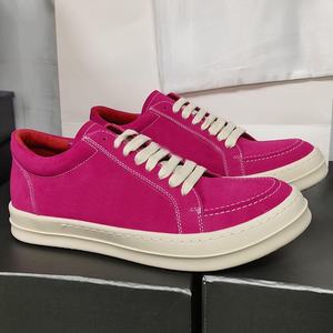 Chaussures de skate basses pour hommes en cuir de veau Rock RO, nouvelle mode 2026, confort-minimaliste, noires, chaussures de luxe de créateur - Product Image 4