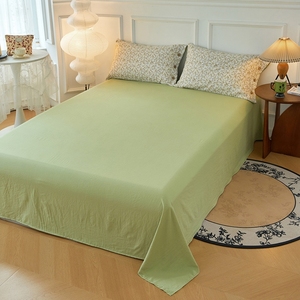 2025 Mới Nhỏ Hoa Nút Phong Cách Nông thôn Phong Cách Bốn Mảnh Thiết Lập Tinh Khiết Bông Nhật Bản Rửa Sạch Bông - Product Image 6