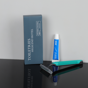 5 Sao Sang Trọng Sinh Thái Thân Thiện Với Đá Trắng Túi Giấy Khách Sạn Tiện Nghi Dùng Một Lần Thiết Lập Nha Khoa Kit Cạo Râu Kit Lược Khách Sạn Nguồn Cung Cấp - Product Image 4