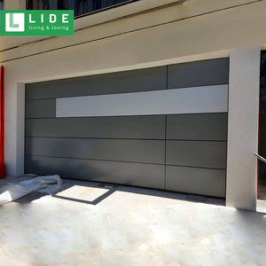 Fenêtre supérieure en aluminium <span class=keywords><strong>Porte</strong></span> <span class=keywords><strong>de</strong></span> <span class=keywords><strong>garage</strong></span> affleurante contemporaine <span class=keywords><strong>Porte</strong></span> <span class=keywords><strong>de</strong></span> <span class=keywords><strong>garage</strong></span> sans cadre - Product Image 2