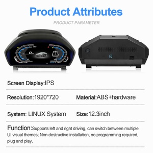 Navihua 12.3 Inch <b>Car</b> Display Digital Cluster LCD Dashboard Linux System <b>for</b> BMW 3 Series F30/F31 GT-F34 4 Series F32/F33/F36 - Product Image 6