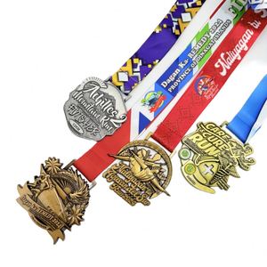 Fabricant de médailles de carnaval, médailles en métal personnalisées en gros, pas chères, médailles 3D pour les finisseurs de 5k et 10k - Product Image 3