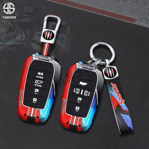 Autosleutel Hoesje Fob Cover Houder Shell Voor Toyota Yaris Cross Hilux Innova <span class=keywords><strong>Fortuner</strong></span> Camry Land Cruiser 200 300 Prado Kroon Tlk 200 - Product Image 3