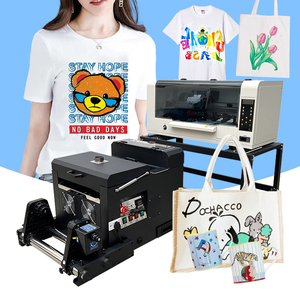 New Model Direct to Film T-shirt Digital <b>Printer</b> DTF Printing Machinery with Dual Heads <b>White</b> Ink Circulation - Product Image 2