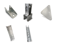 Structure de montage solaire en aluminium sur mesure, kit de support inclinable réglable pour système photovoltaïque commercial sur toiture
