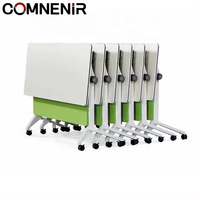 Vente en gros de meubles de bureau table de réunion pliante de formation table pliante ronde de bureau moderne salle de conférence table pliable