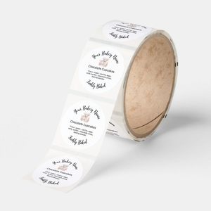 Etiquetas de advertencia impermeables personalizadas y pegatinas con logotipo en lámina dorada mate para frascos de velas de marca privada—etiquetas de embalaje diseñadas para c - Product Image 3