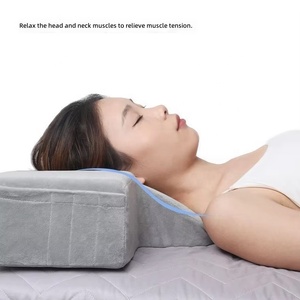 Almohada para Pestañas, Extensión de Pestañas, Espuma Viscoelástica, Suave, Cómoda, Reutilizable, Herramienta de Belleza con Soporte para Cuello y Diseño para la Cabeza - Product Image 4