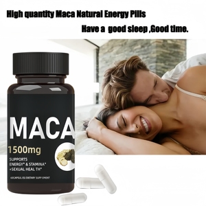 Capsules OEM Maca Poudre d'extrait de racine de Maca énergétique longue durée <span class=keywords><strong>pour</strong></span> hommes fournissant de l'énergie - Product Image 4