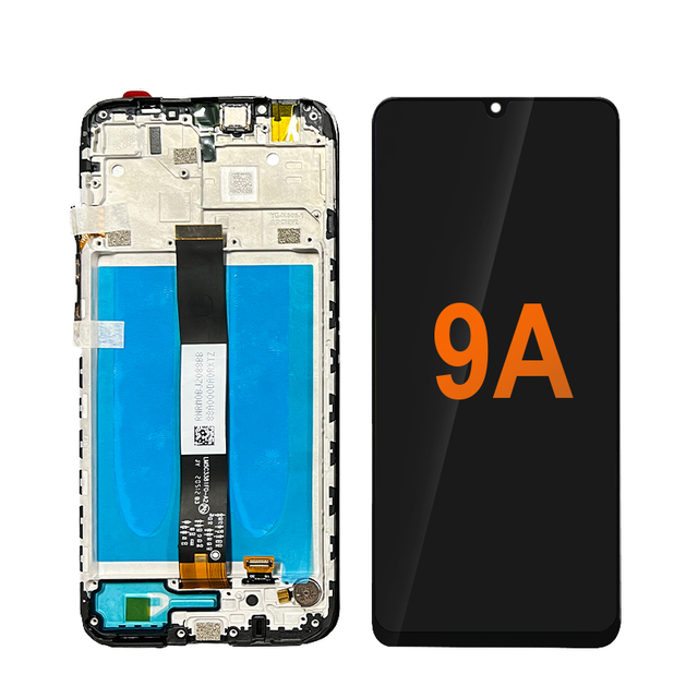 Wholesale Redmi 9A LCD Screen Display with Frame Mobile Phone Accessory for Screen Replacement 3-Year Warranty