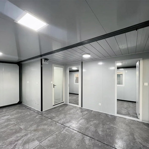 Casas modulares prefabricadas móviles de 40 pies, casas de contenedores de envío listas para vivir con 5 dormitorios para uso en centros comerciales o hoteles - Product Image 2