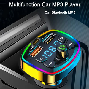 Jumon Xe Pd Nhanh Phí Kép USB Cổng Điện Thoại Sạc Bt5.0 BT-MP3 Máy Nghe Nhạc Không Dây FM Receiver FM Transmitter - Product Image 5