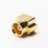 Connecteur MCX PCB traversant, femelle, à souder