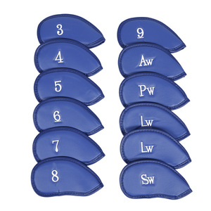 CRAFTSMAN <b>GOLF</b> 10pcs/Set Thick Synthetic Leather <b>Golf</b> Iron Head Covers Set Headcover Fit All Brands Custom Logo - Product Image 4