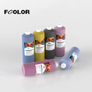 Fcolor botol 1000ml tinta sublimasi kualitas baik untuk pencetak cetak Espon