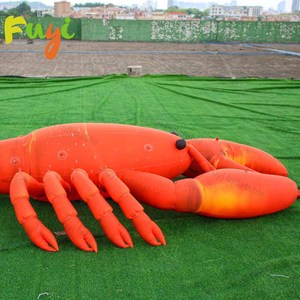 Modèle de <span class=keywords><strong>homard</strong></span> gonflable géant en tissu nylon durable, <span class=keywords><strong>prix</strong></span> d'usine, personnalisable, pour la promotion et la publicité des restaurants - Product Image 3