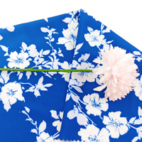 Tissu Popeline en Coton Biologique Peigné, Imprimé Numérique Personnalisé, pour Vêtements Enfants (Garçons et Filles)