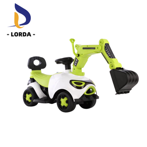 Nuovo Prodotto <span class=keywords><strong>Auto</strong></span> Elettrica a Quattro Ruote in Plastica Rossa Verde Arancione con Batteria 6V per Bambini Cinesi - Product Image 2