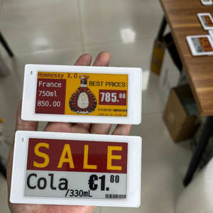 Etiqueta Electrónica para Estantes de 3.5 Pulgadas, Etiquetas de Precio Digitales, Pantalla de Tinta Electrónica de Cuatro Colores, Sistema EAS, Bluetooth, NFC, API, ESL - Product Image 2