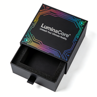 Boîte d'emballage personnalisée pour module RAM, emballage rigide en carton de luxe, boîte cadeau magnétique pour le stockage d'électronique grand public