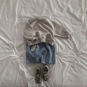 Autunno primavera maglietta Casual in cotone per bambini t-shirt a girocollo per bambino - Product Image 3