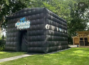 Thương mại Đen Led Disco chiếu sáng hộp đêm Lều <span class=keywords><strong>Inflatable</strong></span> Đảng lều với <span class=keywords><strong>Inflatable</strong></span> hộp đêm lều - Product Image 4