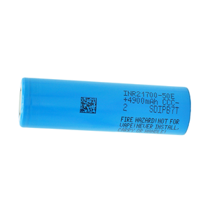 Batteria Originale INR21700 50E all'Ingrosso, Cella Cilindrica agli Ioni di Litio 21700 5000mAh <span class=keywords><strong>3</strong></span>.<span class=keywords><strong>7V</strong></span> 50E - Product Image 1